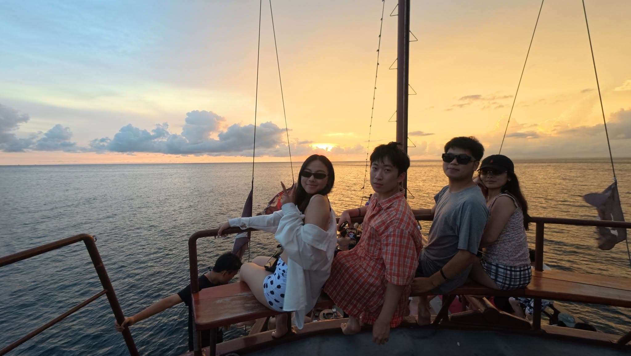 Sunset And Dinner
